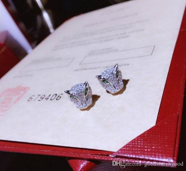 jewelry earring woman panth`ere series 925 sterling silver animal leopard head stud earring 2 colors wedding001, Golden;silver
jewelry earring woman panth`ere series 925 sterling silver animal leopard head stud earring 2 colors wedding001, Golden;silver