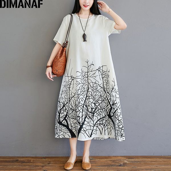 dimanaf plus size women dress elegant vintage print lady vestido chinese style cotton female clothing summer sundress maxi dress, Black;gray
dimanaf plus size women dress elegant vintage print lady vestido chinese style cotton female clothing summer sundress maxi dress, Black;gray