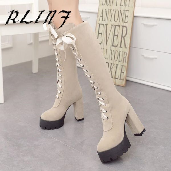 rlinf british belt with platform waterproof platform high heel thick with women's boots, Black
rlinf british belt with platform waterproof platform high heel thick with women's boots, Black