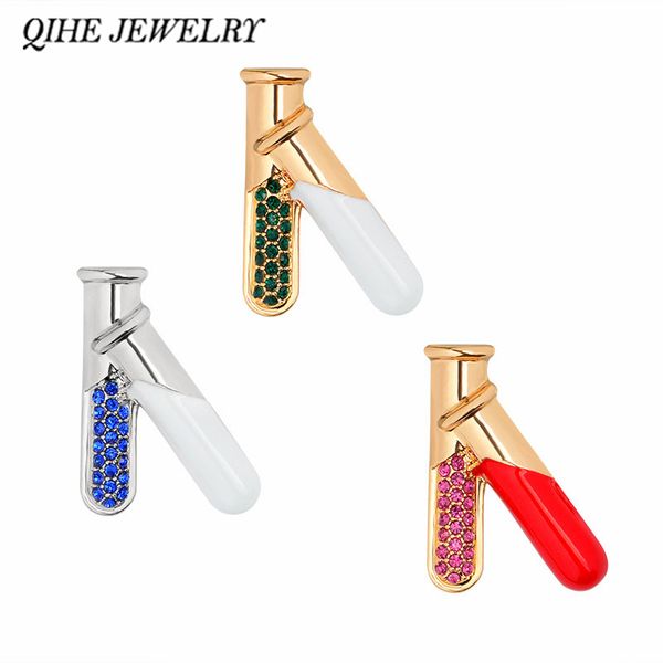 pins, brooches qihe jewelry test tube flasks 3 color pins chemistry gift for school, Gray
pins, brooches qihe jewelry test tube flasks 3 color pins chemistry gift for school, Gray