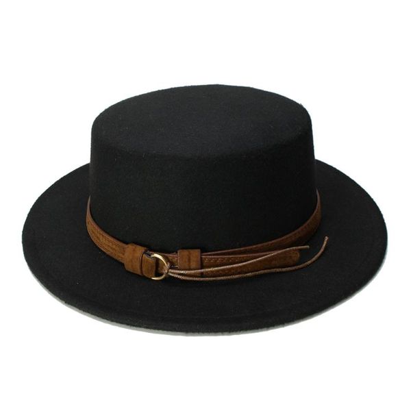 luckylianji women men vintage 100% wool wide brim cap pork pie porkpie bowler hat coffee leather band (57cm/adjusted, Blue;gray
luckylianji women men vintage 100% wool wide brim cap pork pie porkpie bowler hat coffee leather band (57cm/adjusted, Blue;gray