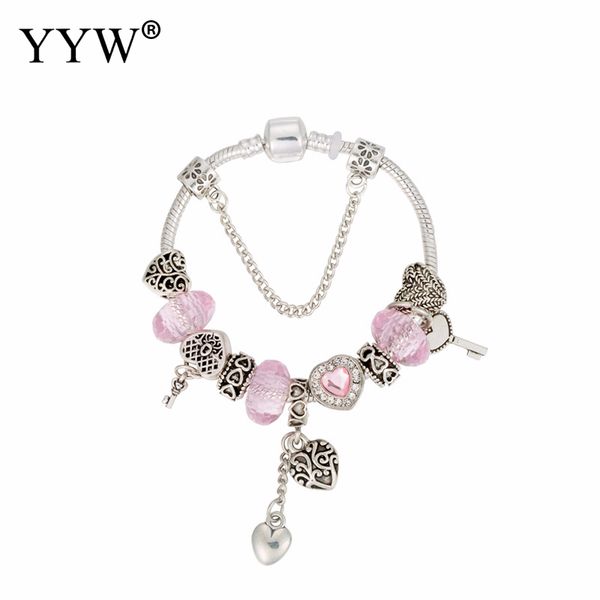 charm bracelets fashion charms bracelet for women heart beads fit brand jewelry pendant diy handmade girl gift, Golden;silver
charm bracelets fashion charms bracelet for women heart beads fit brand jewelry pendant diy handmade girl gift, Golden;silver