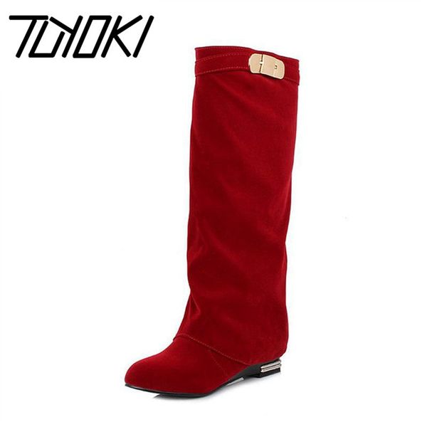 tuyoki women flat knee boot fashion winter snow warm long boots riding news design botas ladies dress footwear shoes size 32-43, Black
tuyoki women flat knee boot fashion winter snow warm long boots riding news design botas ladies dress footwear shoes size 32-43, Black