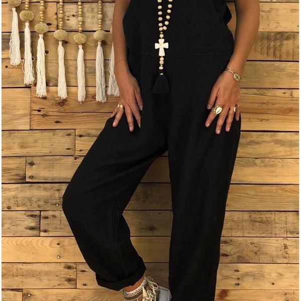 women's fashion casual loose large size pants women's fashion casual loose jumpsuit large size jumpsuit suspender sling sling susp, Gray
women's fashion casual loose large size pants women's fashion casual loose jumpsuit large size jumpsuit suspender sling sling susp, Gray