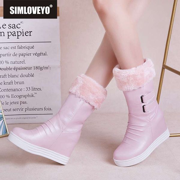 simloveyo высокой платформы зимние сапоги меховые пинетки лодыжки теплый плюшевый водонепроницаемый высота пинетки растет круглый botas ног, Black
simloveyo высокой платформы зимние сапоги меховые пинетки лодыжки теплый плюшевый водонепроницаемый высота пинетки растет круглый botas ног, Black