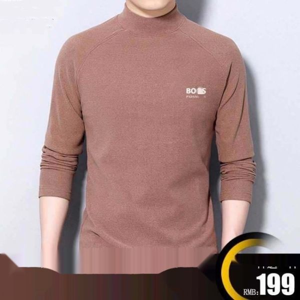 boos high-end men's double-sided fleece sweater fashionable long-sleeved thermal underwear round neck base warm shirt underwear shirtsh, Black
boos high-end men's double-sided fleece sweater fashionable long-sleeved thermal underwear round neck base warm shirt underwear shirtsh, Black