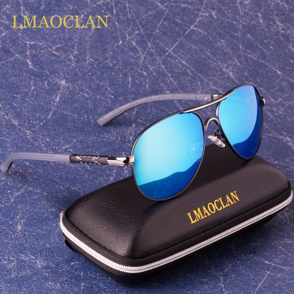 lmaoclan vintage aluminum hd polarized sunglasses classic brand designer male sun glasses coating lens driving shades for men, White;black
lmaoclan vintage aluminum hd polarized sunglasses classic brand designer male sun glasses coating lens driving shades for men, White;black