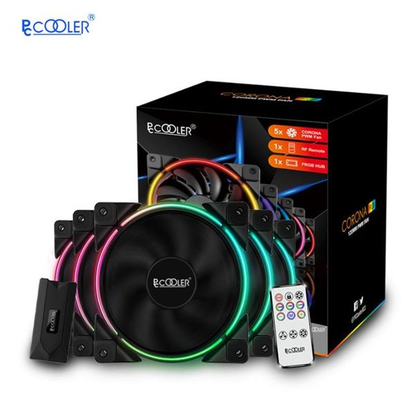 fans & coolings pccooler 5pcs led12cm computer cooling fan 12v 5v 4pinrgb silent for liquid of cpu cooler, multiple lighting modes
fans & coolings pccooler 5pcs led12cm computer cooling fan 12v 5v 4pinrgb silent for liquid of cpu cooler, multiple lighting modes