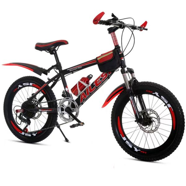 child mountain bicycle high carbon steel frame wear resistant non slip tire comfortable handlebar student double disc brake bike
child mountain bicycle high carbon steel frame wear resistant non slip tire comfortable handlebar student double disc brake bike