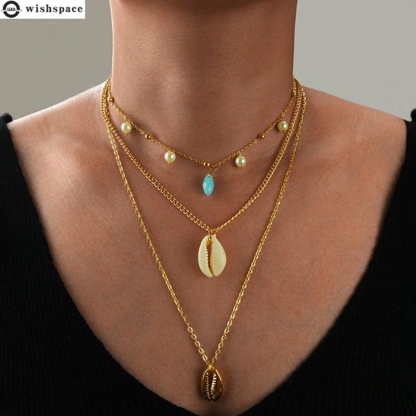 chains the bohemian personality joker multilayer shells alloy pendant necklace women act role ofing is tasted, Silver
chains the bohemian personality joker multilayer shells alloy pendant necklace women act role ofing is tasted, Silver
