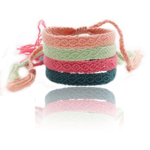 bohemian homochromy wayuu wave shape woven friendship bracelet macrame embroidery thread knot braided bracelet misanga men women, Golden;silver
bohemian homochromy wayuu wave shape woven friendship bracelet macrame embroidery thread knot braided bracelet misanga men women, Golden;silver