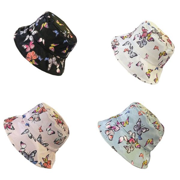 korean harajuku women summer cotton bucket hat colorful butterfly printed hip hop outdoor sunscreen panama fisherman cap, Blue;gray
korean harajuku women summer cotton bucket hat colorful butterfly printed hip hop outdoor sunscreen panama fisherman cap, Blue;gray