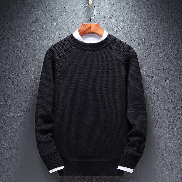 men's o-neck cotton pullover solid soft autumn winter long sleeve warm perfect quality clothes knitted casual male sweater pull, White;black
men's o-neck cotton pullover solid soft autumn winter long sleeve warm perfect quality clothes knitted casual male sweater pull, White;black