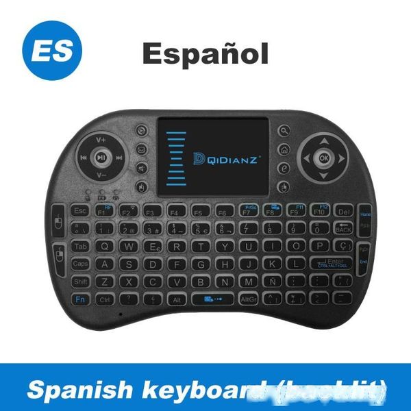 i8 wireless mini keyboard en/ru/es/fr usb air mouse 7 colors backlit touchpad play game pc for smart android tv box x96 hk1 h96
i8 wireless mini keyboard en/ru/es/fr usb air mouse 7 colors backlit touchpad play game pc for smart android tv box x96 hk1 h96