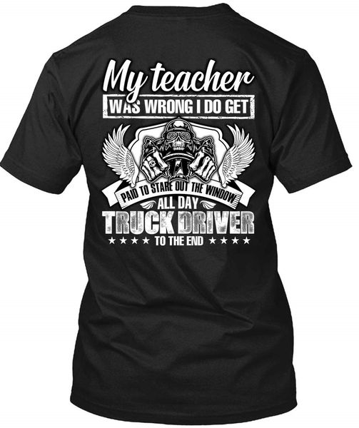 мой учитель был wrong тенниска весь день водитель грузовика для the end t shirt
мой учитель был wrong тенниска весь день водитель грузовика для the end t shirt