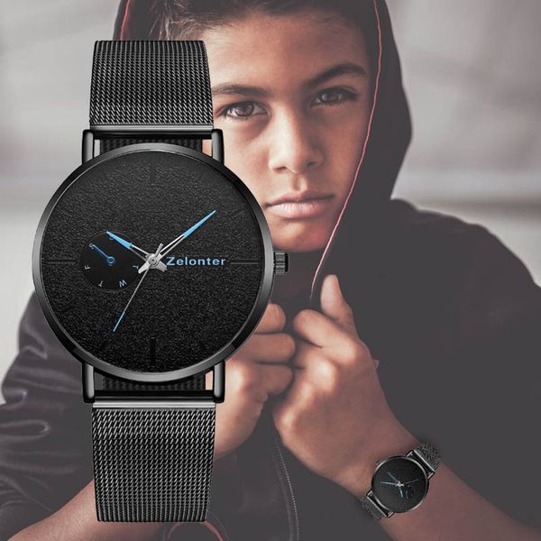 no second hand men watches minimalism business male mesh strap boyfriend wristwatch man relogio masculino clock gift, Slivery;brown
no second hand men watches minimalism business male mesh strap boyfriend wristwatch man relogio masculino clock gift, Slivery;brown