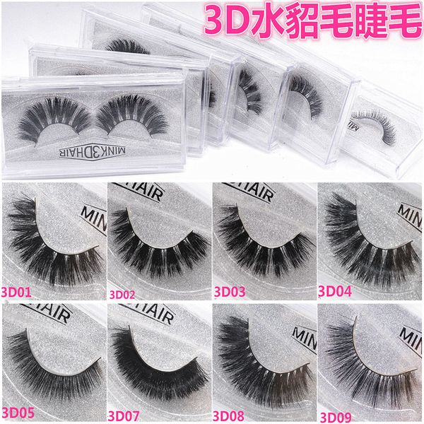 false eyelashes 1 pair 3d real mink hair natural thick 100% handmade 
false eyelashes 1 pair 3d real mink hair natural thick 100% handmade