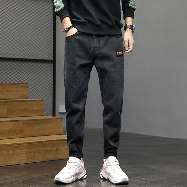 autumn winter new black and gray men's loose jeans and jeans straight men's trendy washed pants korean style trendy youth fh7hs, Blue
autumn winter new black and gray men's loose jeans and jeans straight men's trendy washed pants korean style trendy youth fh7hs, Blue