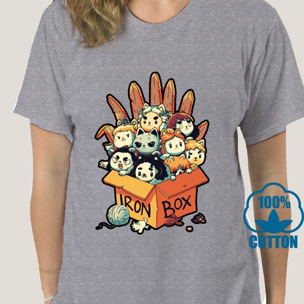 3648a iron box t shirt cute cartoon game of boxes creative cotton tees fashion smash cats t-shirt eu size 
3648a iron box t shirt cute cartoon game of boxes creative cotton tees fashion smash cats t-shirt eu size