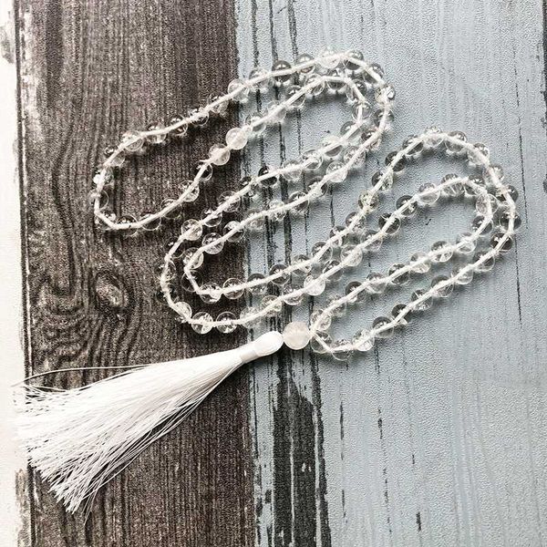 белый кисточкой ожерелье для женщин 108 clear q-uartz knotted мала ожерелья подарок healing камень ручной работы ожерелье, Silver
белый кисточкой ожерелье для женщин 108 clear q-uartz knotted мала ожерелья подарок healing камень ручной работы ожерелье, Silver