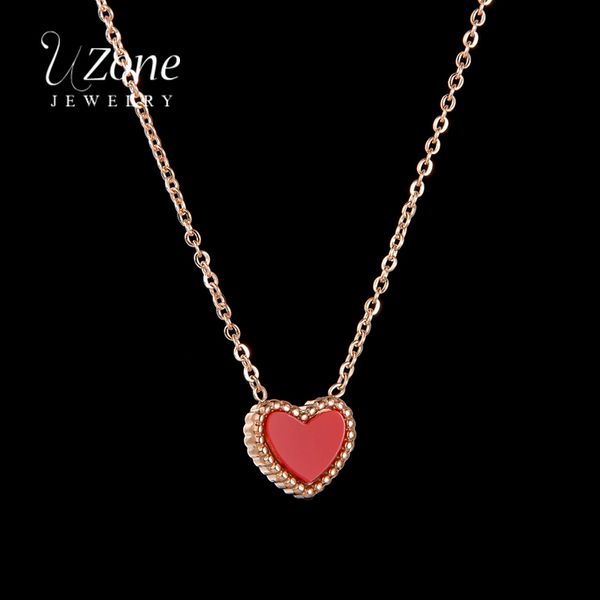 uzone exquisite double-sided love heart pendant necklace rose gold stainless steel chain necklaces for women girls wedding gift, Silver
uzone exquisite double-sided love heart pendant necklace rose gold stainless steel chain necklaces for women girls wedding gift, Silver