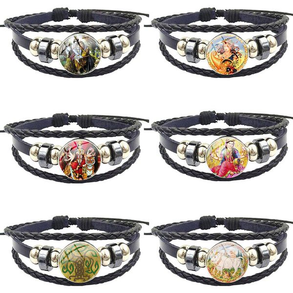 buddhism yoga plated new arrival black leather bracelet bangle glass cabochon jewellery for women girls handmade, Golden;silver
buddhism yoga plated new arrival black leather bracelet bangle glass cabochon jewellery for women girls handmade, Golden;silver