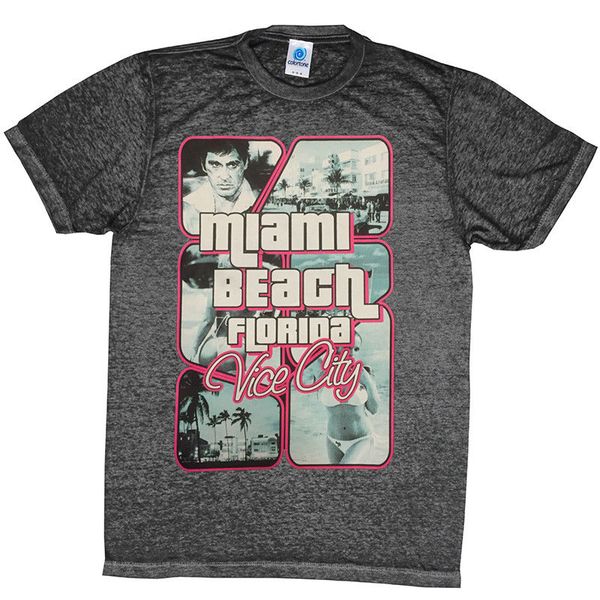 miami beach t-shirt acid-wash souvenir vacation scarface vice city sizes cool casual pride t shirt men new fashion
miami beach t-shirt acid-wash souvenir vacation scarface vice city sizes cool casual pride t shirt men new fashion