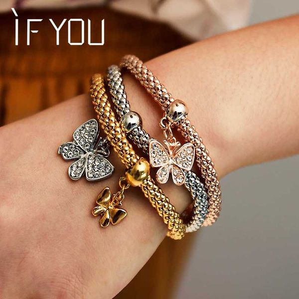 if you 3pcs crystal bracelet women gold color filled bracelets bangles jewellery elastic charm chain gifts pulseira feminina, Black
if you 3pcs crystal bracelet women gold color filled bracelets bangles jewellery elastic charm chain gifts pulseira feminina, Black