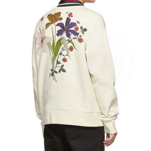 19ss made in italy europe chateau marmont long sleeve sweatshirt flower butterfly printed spring autumn pullover sweater street hfymwy241, Black
19ss made in italy europe chateau marmont long sleeve sweatshirt flower butterfly printed spring autumn pullover sweater street hfymwy241, Black