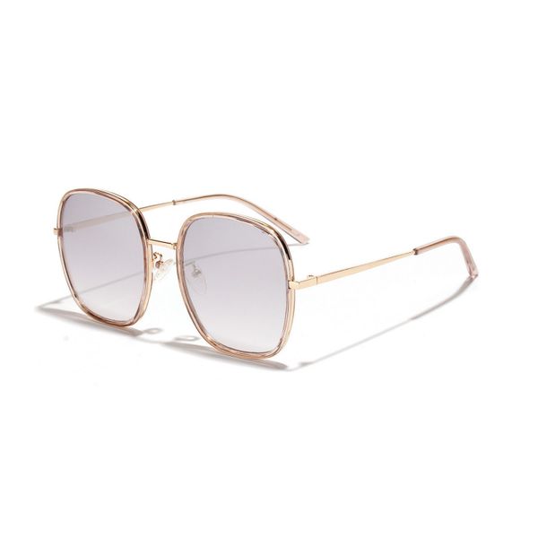retro personalized woman and man generous frame sun glasses women's semi-metal sunglasses men's versatile double-circle glasses, White;black
retro personalized woman and man generous frame sun glasses women's semi-metal sunglasses men's versatile double-circle glasses, White;black