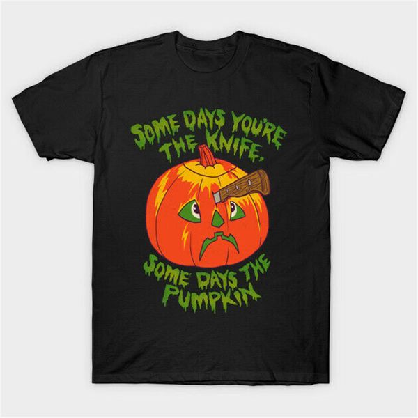 some days you're the knife some days the pumpkin halloween black t-shirt s-6xl basic models tee shirt
some days you're the knife some days the pumpkin halloween black t-shirt s-6xl basic models tee shirt
