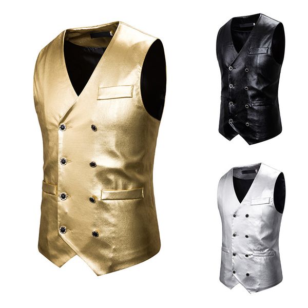 sleeveless leather jacket vest mens punk pocket loose fit motorcycle waistcoat coats pu male streetwear men clothes xxl, Black;white
sleeveless leather jacket vest mens punk pocket loose fit motorcycle waistcoat coats pu male streetwear men clothes xxl, Black;white