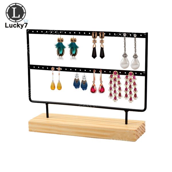 44 holes 22 pairs stud earrings display rack metal stand holder jewelry earring organize showed stand, Pink;blue
44 holes 22 pairs stud earrings display rack metal stand holder jewelry earring organize showed stand, Pink;blue