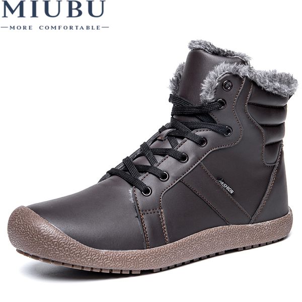 miubu new roman men winter boots male snow ankle boots waterproof warm fur casual boot shoes chaussure homme plus size 36~48, Black
miubu new roman men winter boots male snow ankle boots waterproof warm fur casual boot shoes chaussure homme plus size 36~48, Black