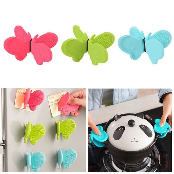 butterfly shaped silicone anti-scald devices fridge magnet kitchen tools insulation plate clamp kitchen gadgets 2020 cover
butterfly shaped silicone anti-scald devices fridge magnet kitchen tools insulation plate clamp kitchen gadgets 2020 cover