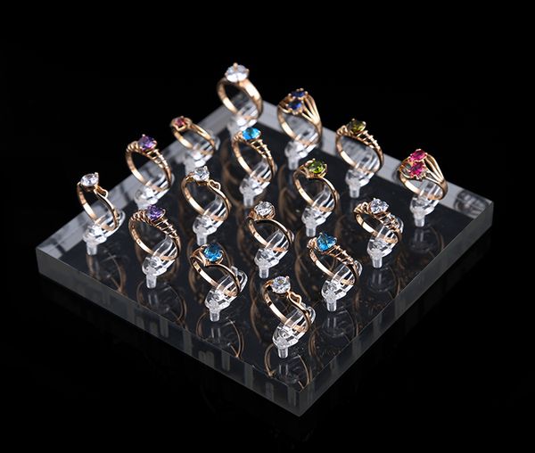 square acrylic ring holder ring display tray 16-ring clips stands organizer jewellery display holders jewelry case, Pink;blue
square acrylic ring holder ring display tray 16-ring clips stands organizer jewellery display holders jewelry case, Pink;blue