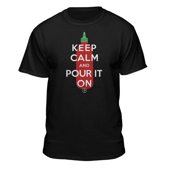 sriracha official keep calm and pour it on chili men's t-shirt(1
sriracha official keep calm and pour it on chili men's t-shirt(1