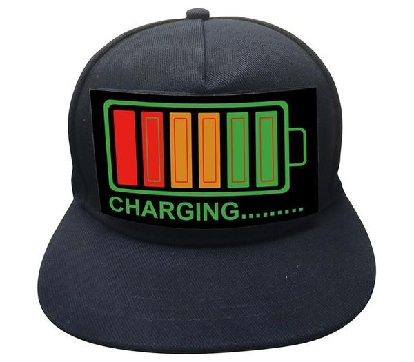 light up sound activated baseball cap dj led flashing hat with detachable screen hats88, Blue;gray
light up sound activated baseball cap dj led flashing hat with detachable screen hats88, Blue;gray