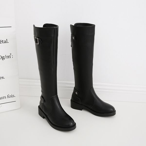 lady boots thigh high heels high zipper women's rubber shoes rain luxury designer round toe leather booties ladies, Black
lady boots thigh high heels high zipper women's rubber shoes rain luxury designer round toe leather booties ladies, Black