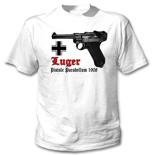 luger p08 1908 parabellum germany wwii new cotton summer 2019 short sleeve print men t shirt
luger p08 1908 parabellum germany wwii new cotton summer 2019 short sleeve print men t shirt