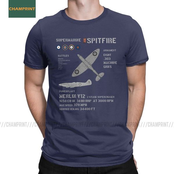 raf british supermarine spitfire ww2 fighter t shirt men's cotton t-shirtsplane ww2 war pilot aircraft airplane tee short sleeve 
raf british supermarine spitfire ww2 fighter t shirt men's cotton t-shirtsplane ww2 war pilot aircraft airplane tee short sleeve