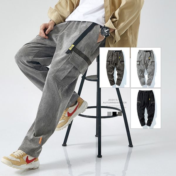 men's overalls trendy spring and autumn large size ankle-length overalls casual pantsmen's loose plus fat large straight pants fat, Blue
men's overalls trendy spring and autumn large size ankle-length overalls casual pantsmen's loose plus fat large straight pants fat, Blue