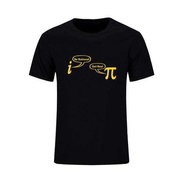 be rational get real t shirts men nerd geek pi funny math printed cotton t-shirts summer leisure short sleeve tees
be rational get real t shirts men nerd geek pi funny math printed cotton t-shirts summer leisure short sleeve tees