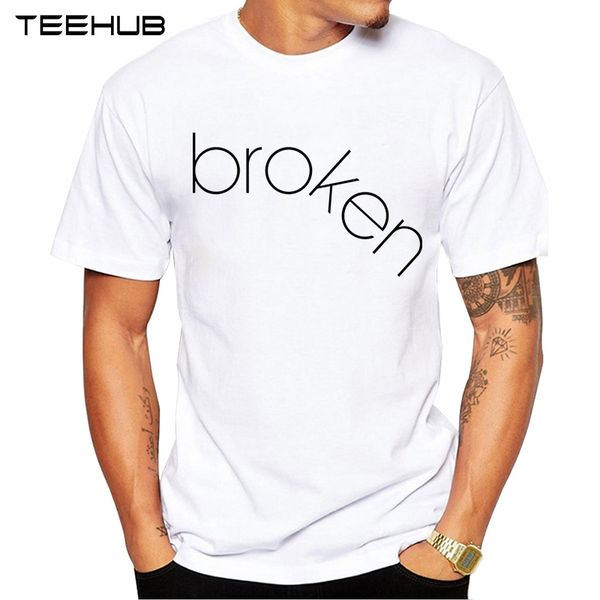 teehub men's new fashion broken words design short sleeve t-shirt cool printed hipster tee shirts 
teehub men's new fashion broken words design short sleeve t-shirt cool printed hipster tee shirts