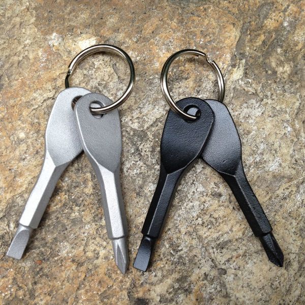 portable phillips slotted screwdriver key ring keyring hike outdoor multi mini pocket repair tool gadget camping, Silver
portable phillips slotted screwdriver key ring keyring hike outdoor multi mini pocket repair tool gadget camping, Silver