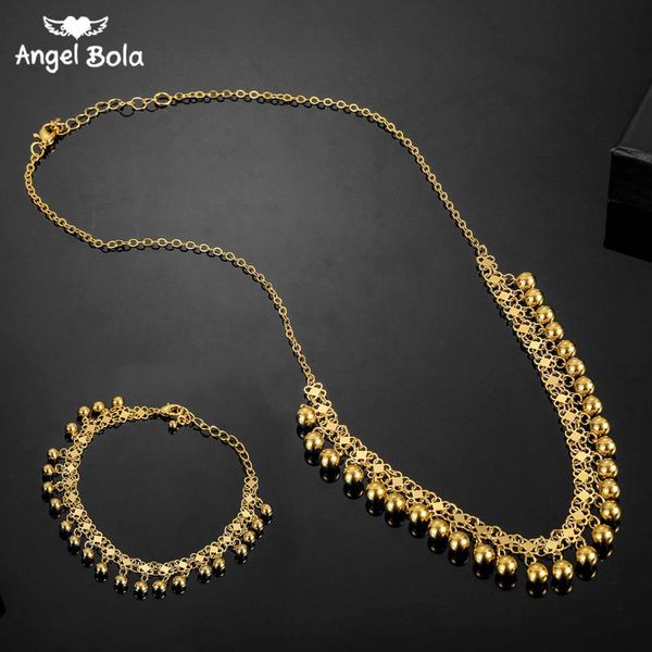 no faded muslim arabic islam necklace long gold beaded link chains turkish middle east bracelet jewelery set, Silver
no faded muslim arabic islam necklace long gold beaded link chains turkish middle east bracelet jewelery set, Silver
