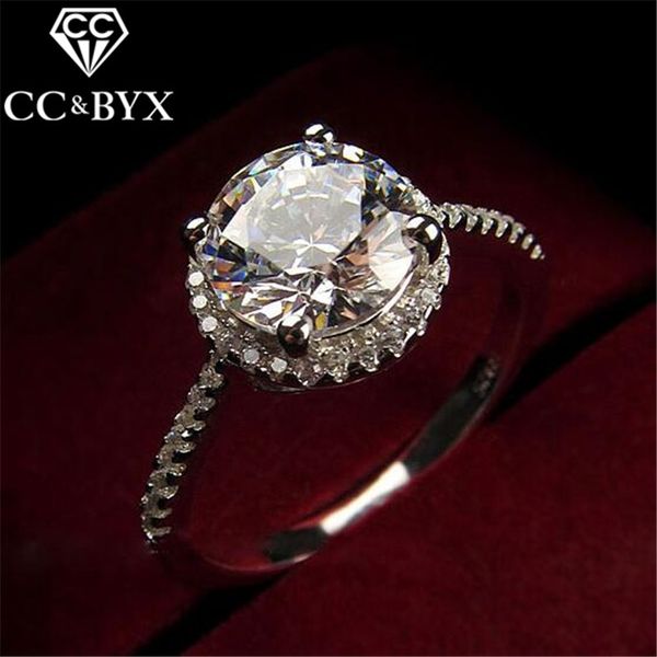 cluster rings s925 jewelry fashion for women luxury round engagement ring silver color charm bride wedding gift accessories 583, Golden;silver
cluster rings s925 jewelry fashion for women luxury round engagement ring silver color charm bride wedding gift accessories 583, Golden;silver