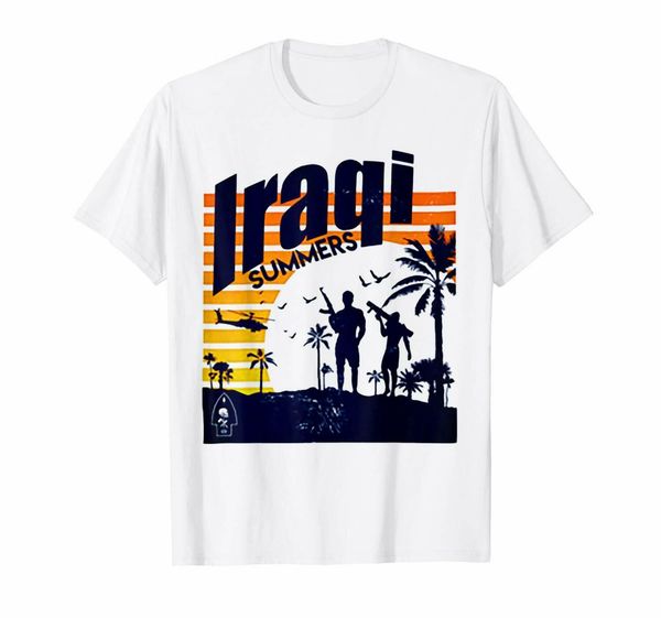 iraqi summers veteran iraq war veteran military funny white t-shirt s-6xl
iraqi summers veteran iraq war veteran military funny white t-shirt s-6xl