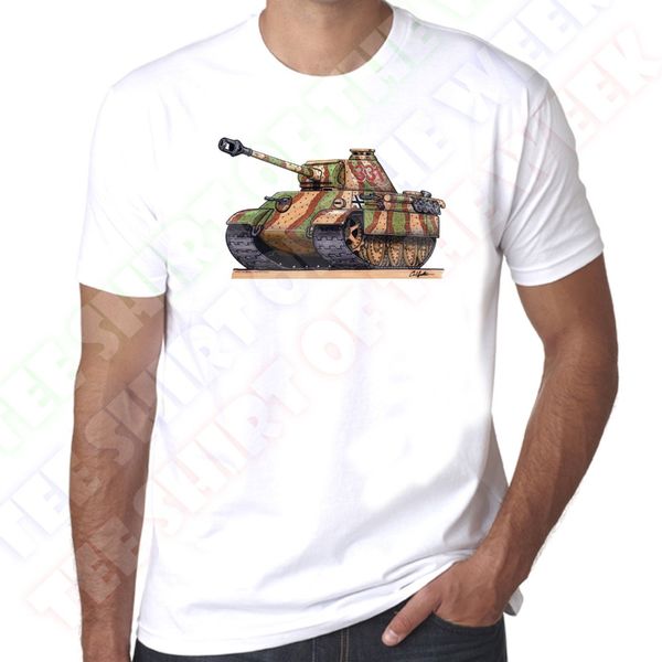 cartoon car army german panther tank men 100% cotton white 2019 summer new men funny casual brand shirt
cartoon car army german panther tank men 100% cotton white 2019 summer new men funny casual brand shirt