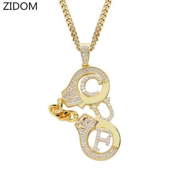 pendant necklaces men hip hop iced out bling handcuffs micro pave zircon fashion necklace hiphop jewelry gifts, Silver
pendant necklaces men hip hop iced out bling handcuffs micro pave zircon fashion necklace hiphop jewelry gifts, Silver